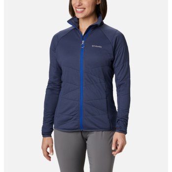 Columbia Parkdale Point Insulated Full Zip, Chamarras Azul Marino Para Mujer | 964217-YFZ